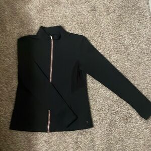 Black zip up jacket